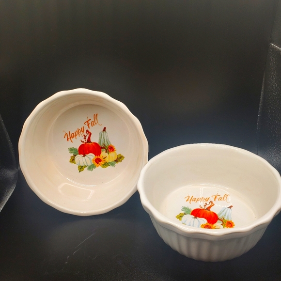 Kitchen | Fall Themed Ramekinssmall Baking Bowls | Poshmark